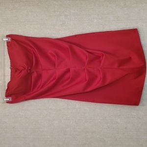 Gorgeous Red Strapless Dress